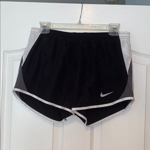 Nike black running shorts